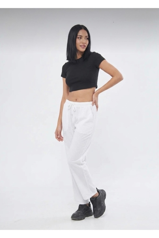 Raw Linen Women's Trousers