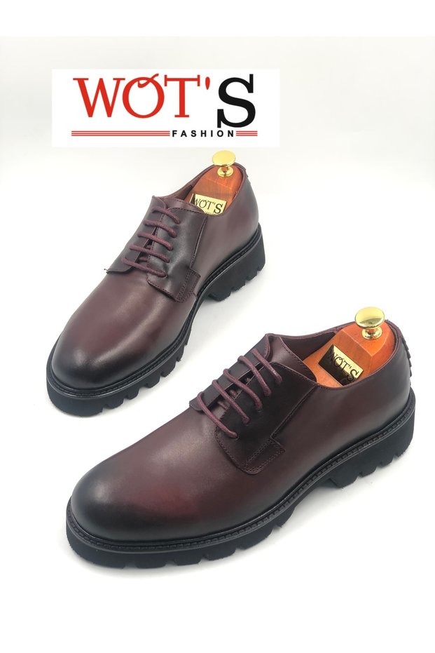 Genuine leather men's shoes