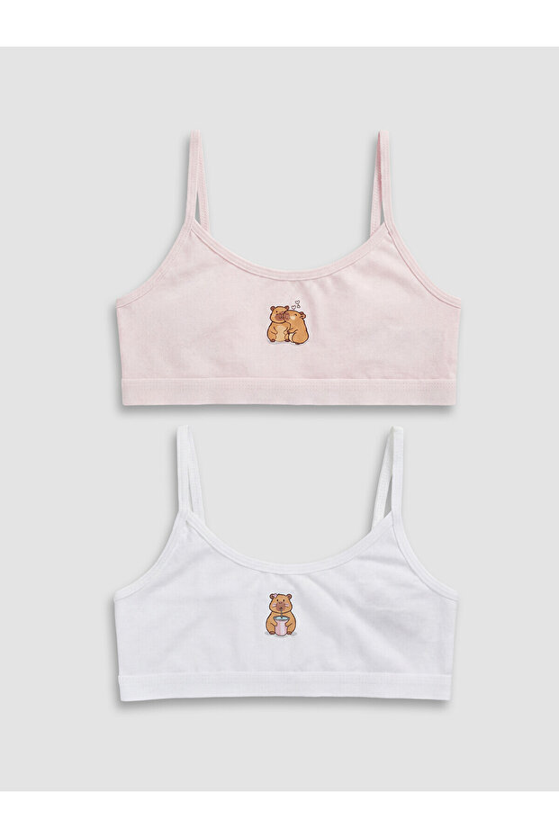 Ozmarka New Season Girls' Bustier with Rope Straps, 2-Piece Set
