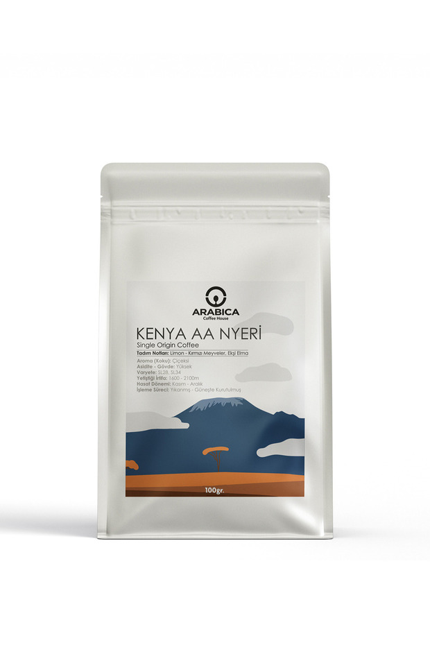 Kenya Aa Natural Coffee 100g Beans Freshly Roasted