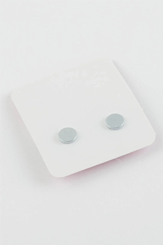 Single Stone Magnet Glass Earrings (7 mm)