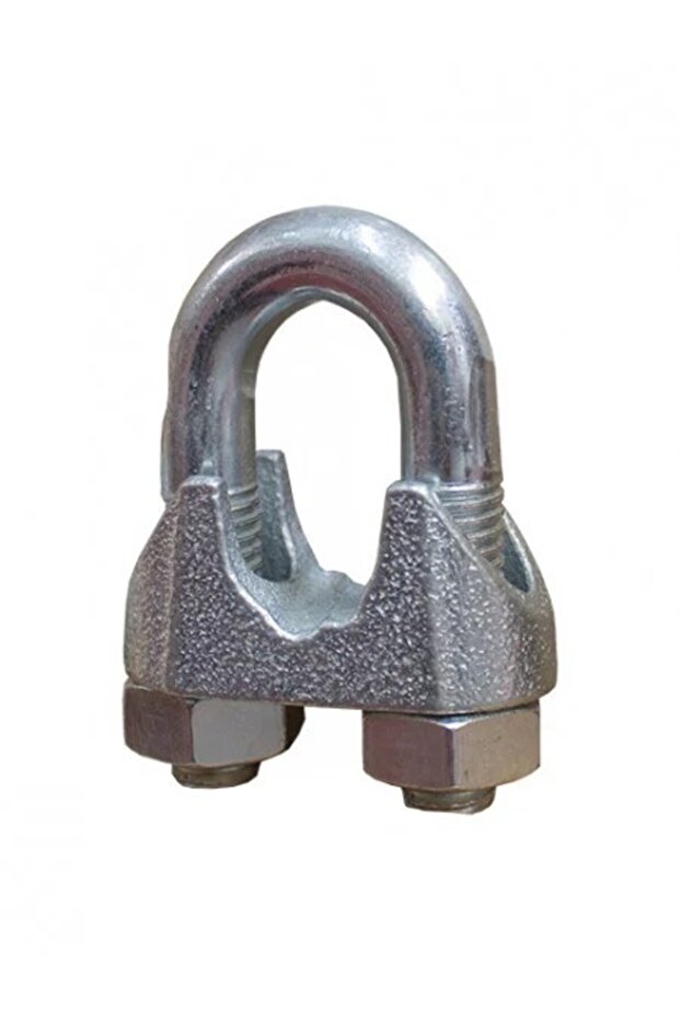 Galvanized cable clamp Ø 10 mm - 2