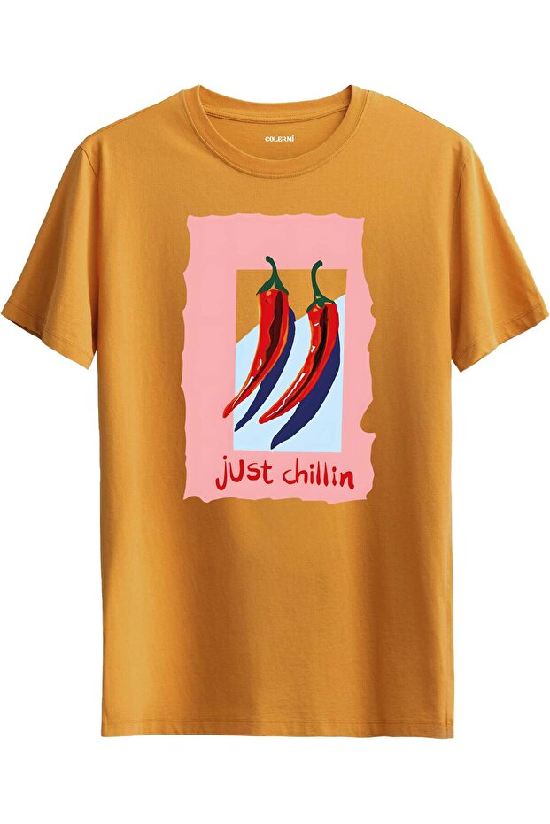 Humorous T-Shirt with Hot Pepper Design