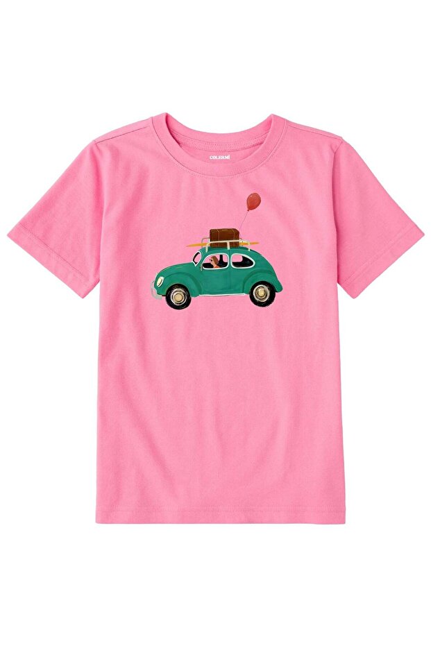 Kids' T-Shirt - Balloon Ride Car Design