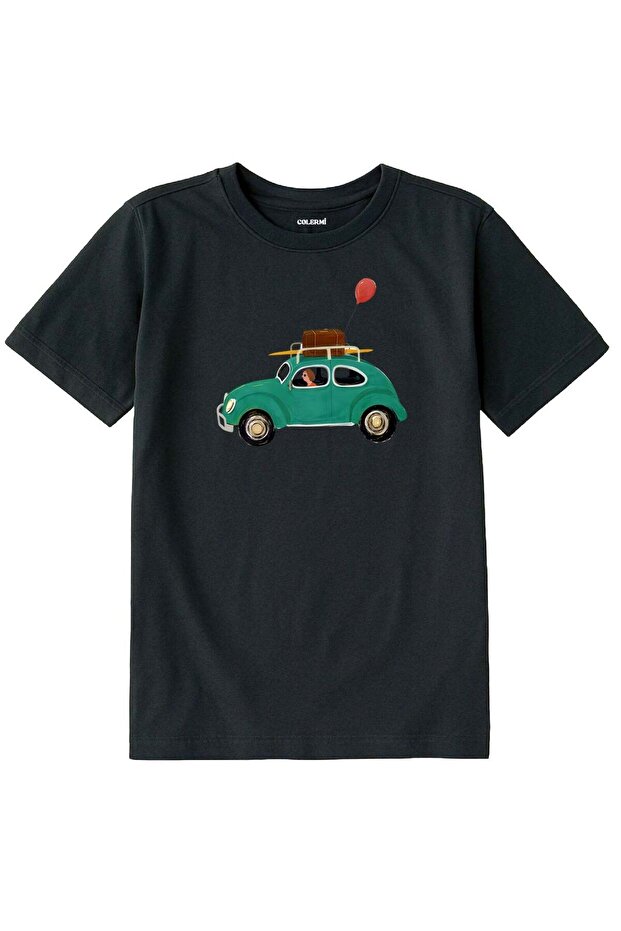 Kids' T-Shirt - Balloon Ride Car Design