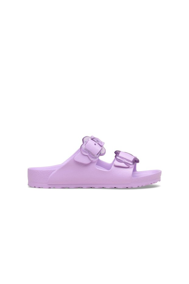 Women's / Girls' Slippers 1031262 Arizona Kids Eva Flower Buckle Crocus