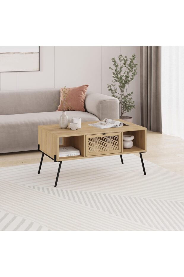 Home Naive 2 Coffee Table 102.5cm W - Oak
