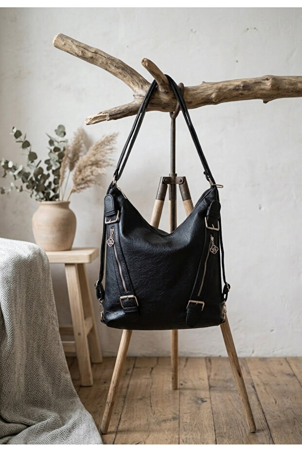 Women's Trend Model 3-Function Soft Back and Shoulder Strap Handbag