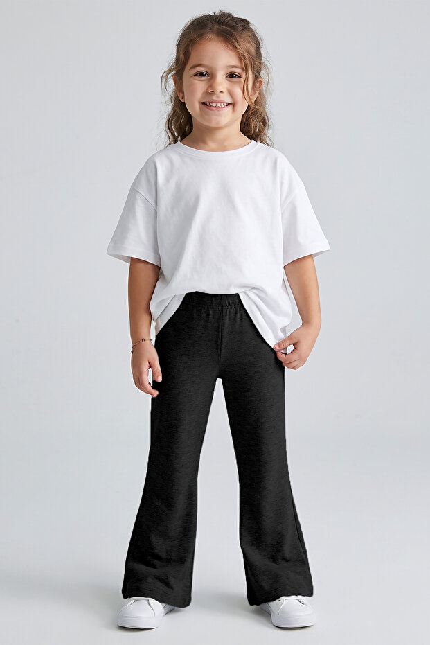 Girl's Flare Leg Tights