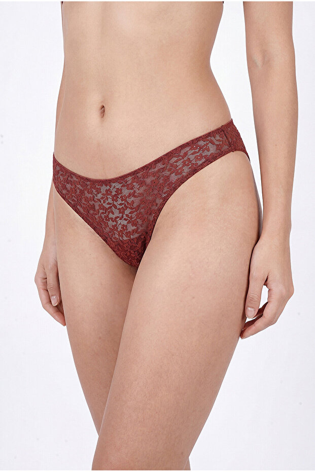 Copper Nirvana V Slip Panties
