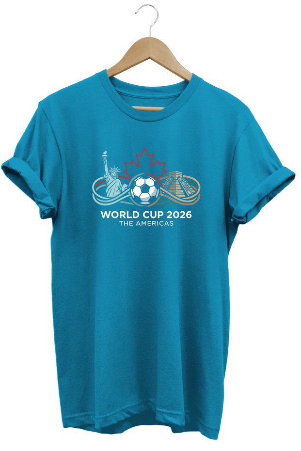World Cup T-Shirt Football Tournament Souvenir Tshirt