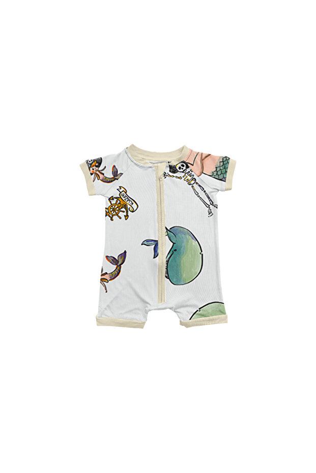 Summer Shorts Jumpsuit 0.5 Tog Seaman Zee-Romper