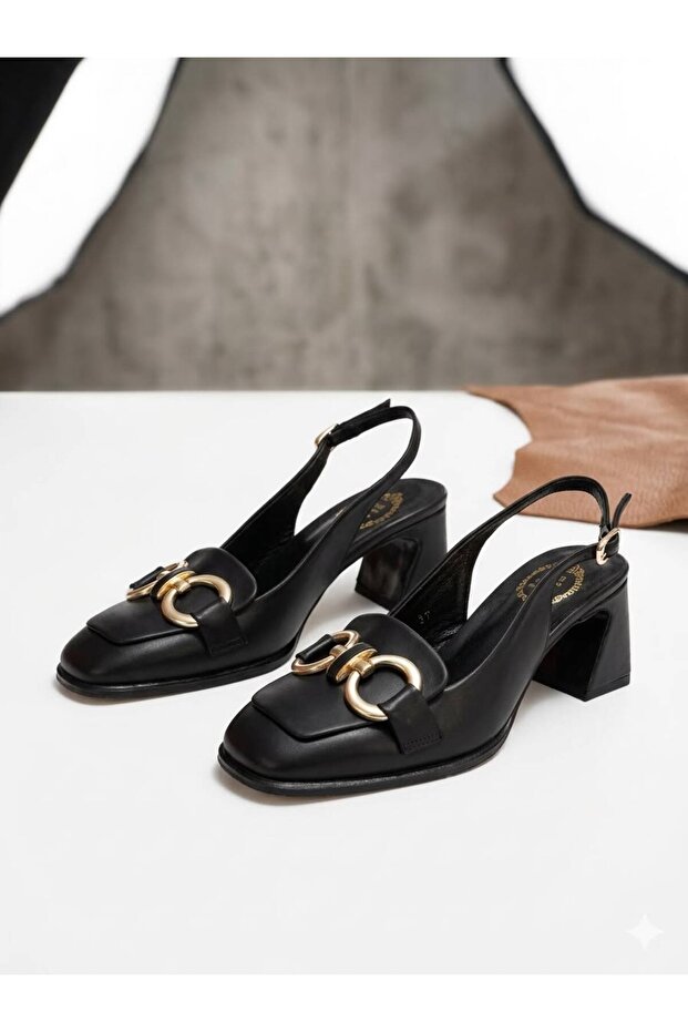 2633 Women's Thick Heeled Shoes