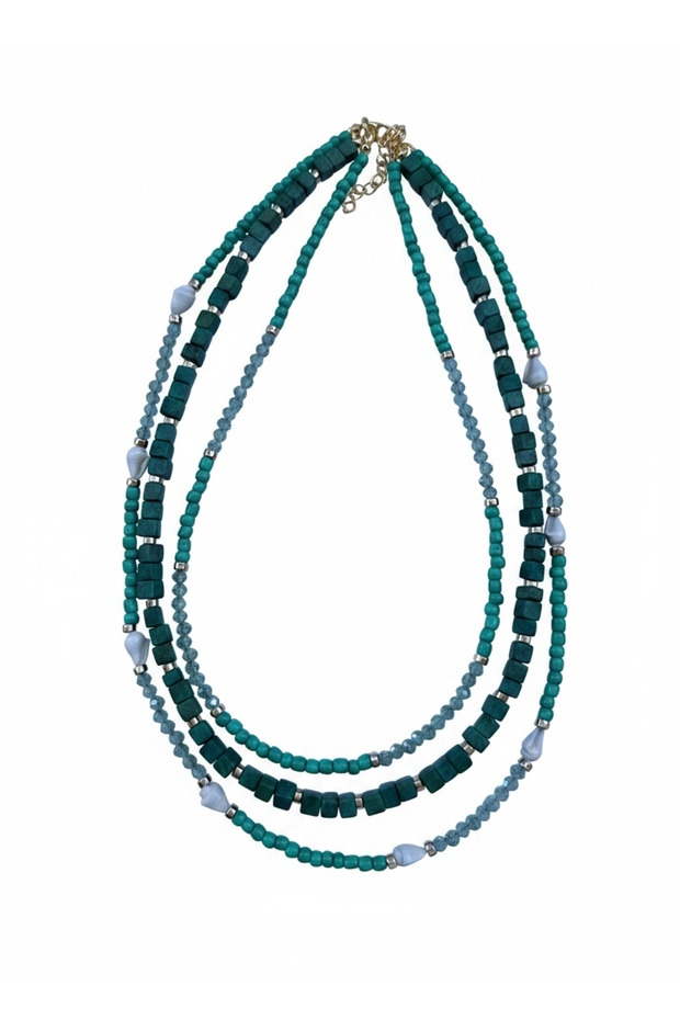 Beads United Triple Necklace