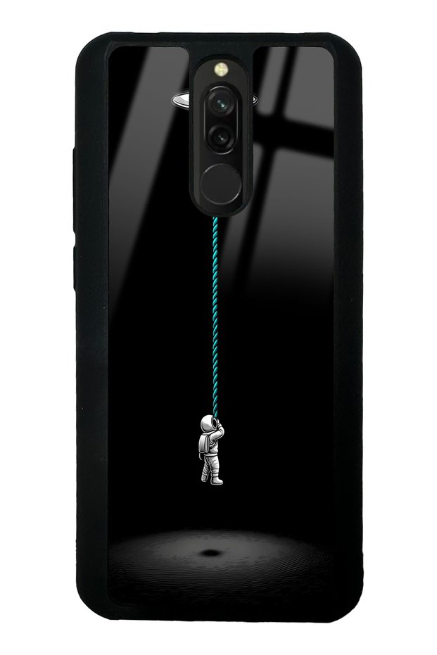 Xiaomi Redmi 8 Glossy Phone Case with Space Escape Design