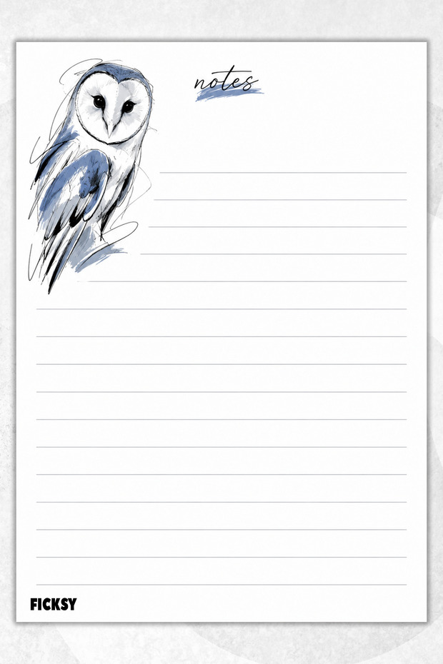 A5 Notepad Lined Notebook - 50 Sheets - Memopad - Notepad - Notepad - Note Paper - 1