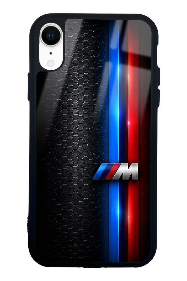 iPhone Xr Black M2 Design Glossy Phone Case