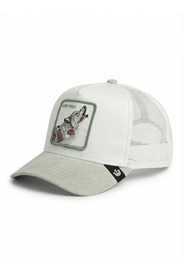 . Suede Wolfe Trucker Cap