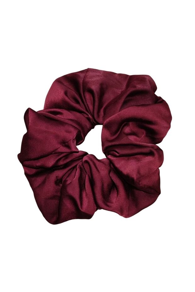 Women's Satin Simit Rubber Buckle Hair Clip