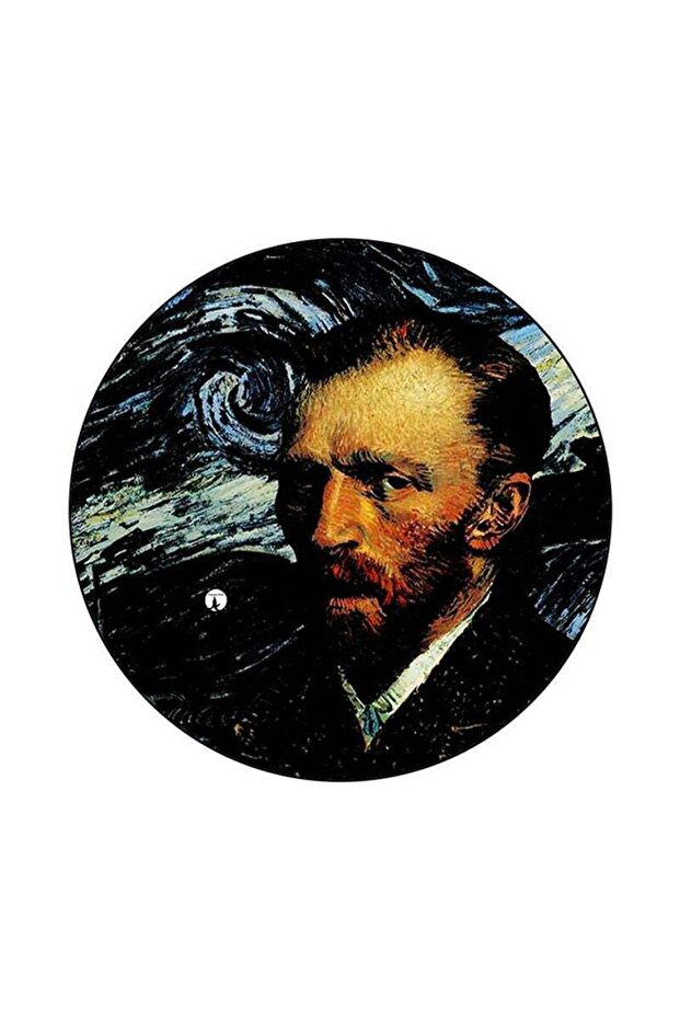 Vincent Van Gogh Mouse Pad Black