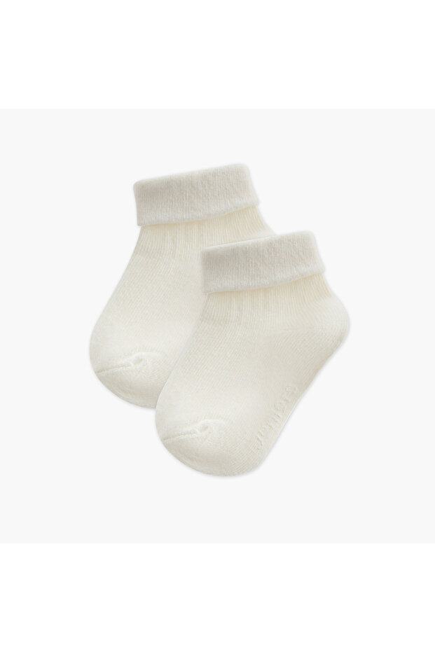 Socks with Rolled Cuffs