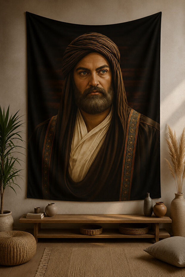 Hz Ali Duvar Övarيابساتريه حائطية من القماش والطباعة عالية الجودة