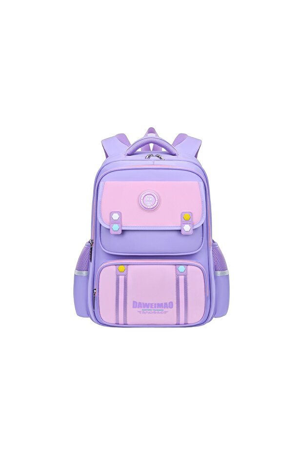 Premium Kids School Backpack with Reflective Strips & Multiple Compartments