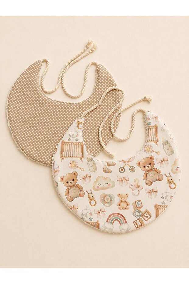 100% Cotton Baby Bib Set