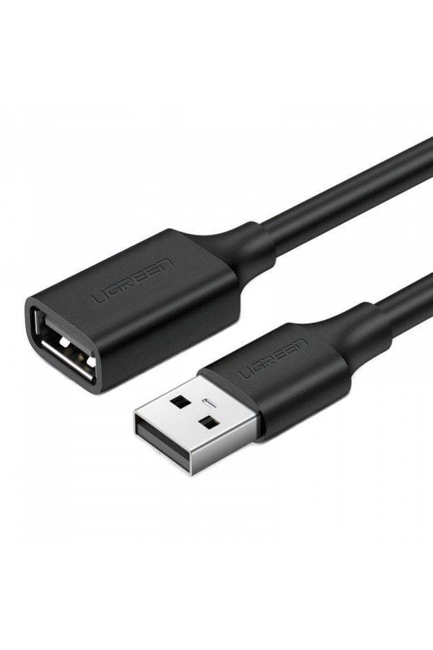 Καλώδιο επέκτασης USB US103, 3μ, Μαύρο