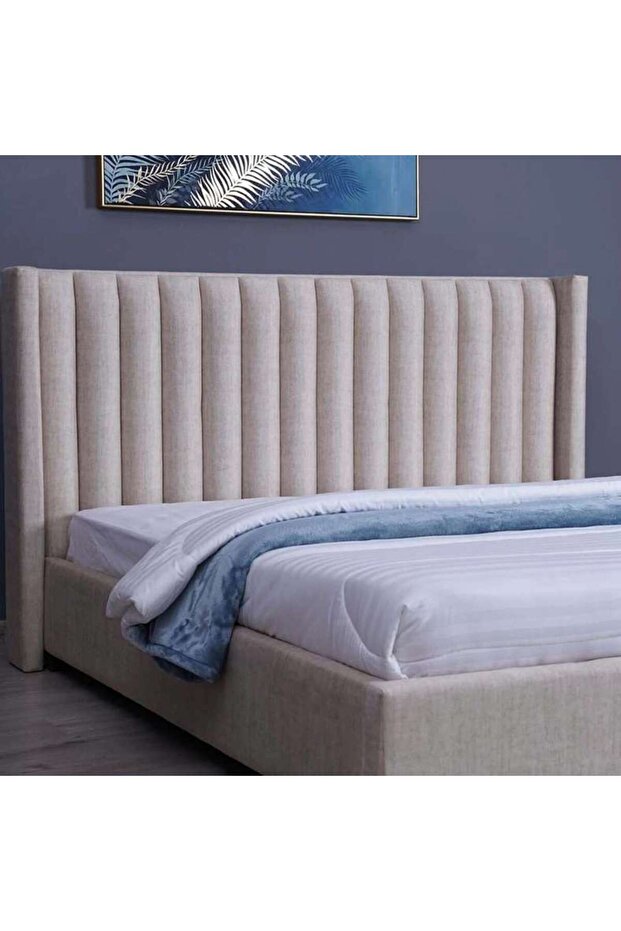 Venus Headboard Chanel Beige L-180 : H-125 Cm