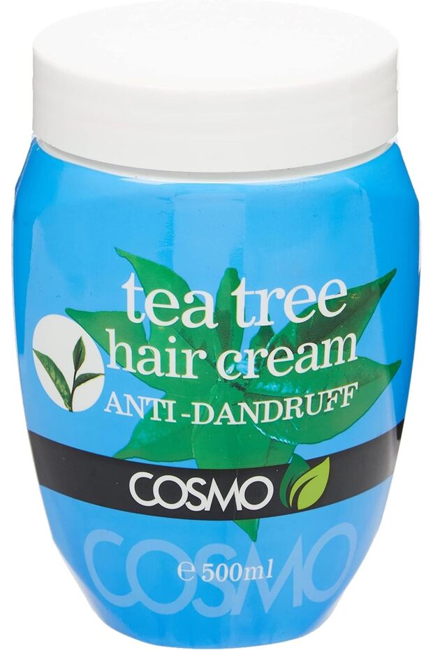Tea Tree Oil Hair Cream, Anti-Dandruff, for Unisex, 500ml