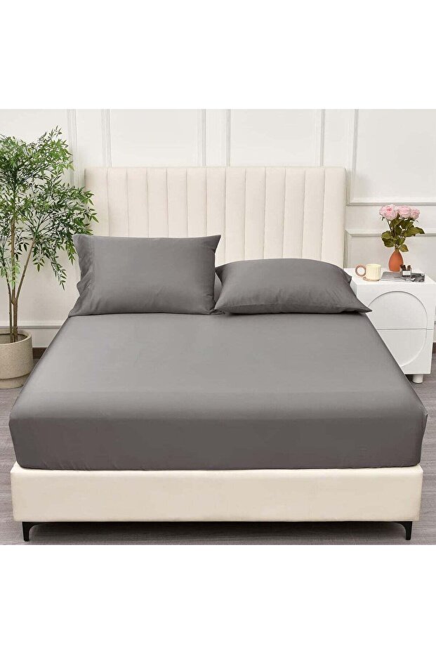 100% Rayon Derived from Bamboo Cooling Fitted Sheet, Twin Size (100x150cm), 40cm Deep Pocket