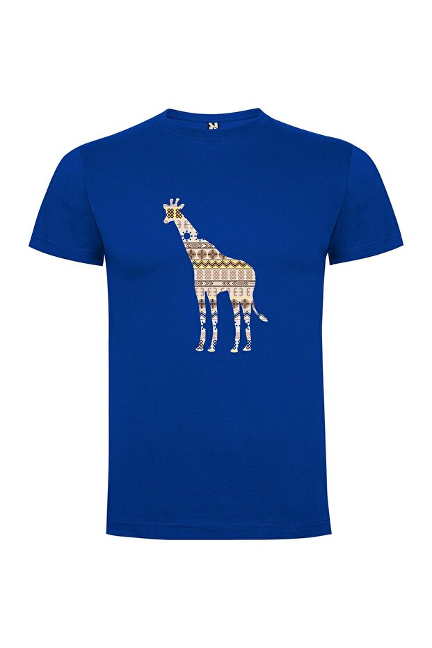 Patterned Giraffe Majesty Tshirt - 1