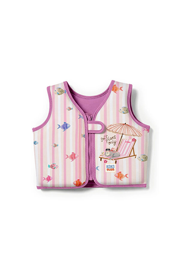 Candy Fish Patterned Children's Swimming Vest