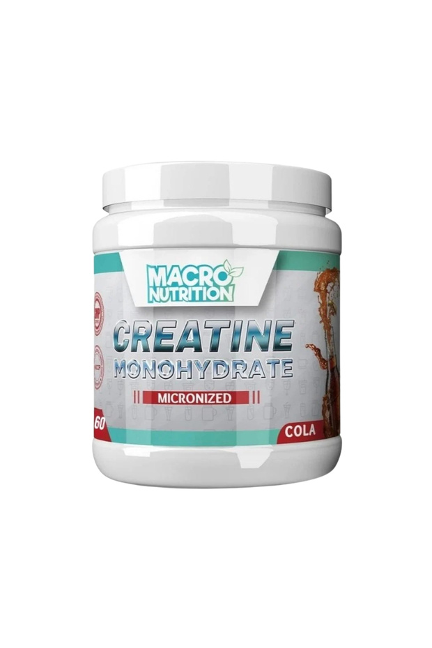 كرياتين مونوهيدرات ميكرونايزد من ماكرو نيوتريشن بنكهة الكولا 60 سيرف - Creatine Monohydrate Micronized Cola