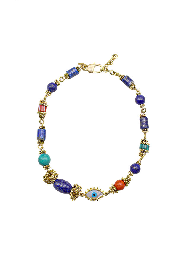 Naira Natural Stone Necklace