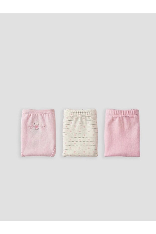 Printed Girls' Panties 3-Pack (S6)