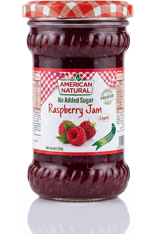 Rasberry jam No Added Sugar 250gr x 12