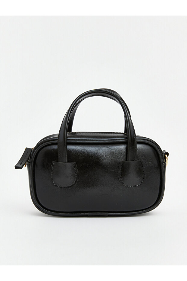 Women's shoulder bag with detachable strap