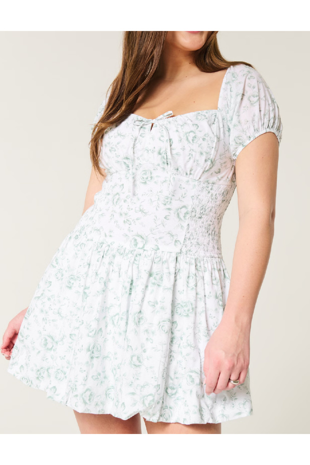 Rochie scurta, Alb - 1
