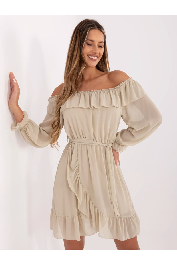 Rochie Dama Bej - 2