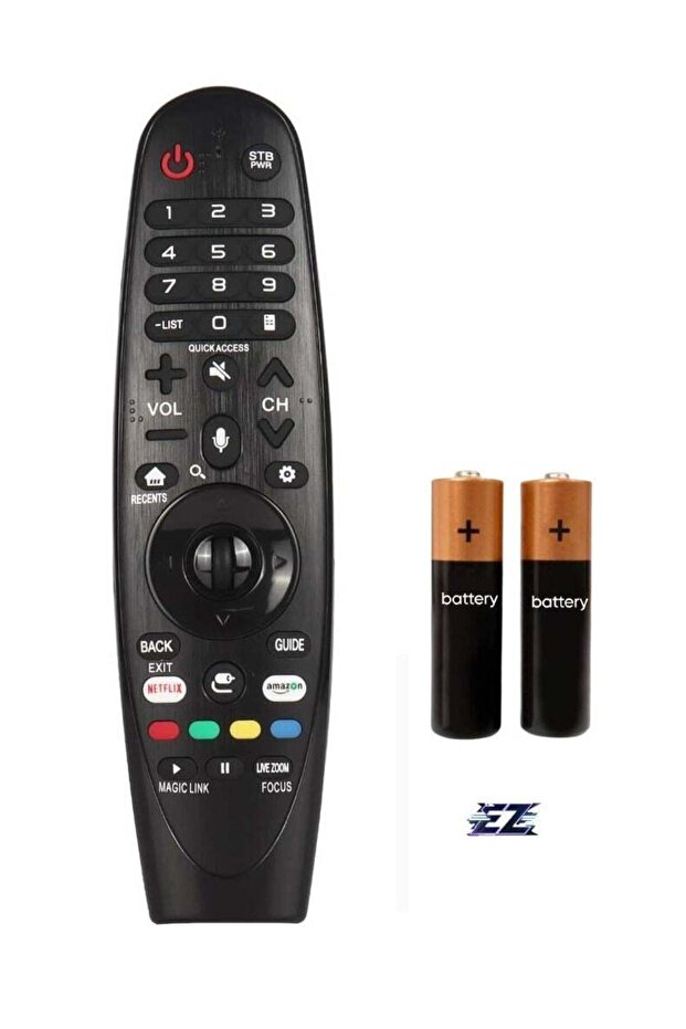 New Replacement IR Remote Control AN-MR650A AKB75075301 for LG Smart TV with Magic Pointer