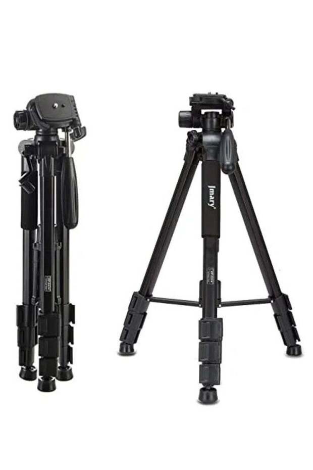 2234 Professional Aluminium Alloy Tripod Stand - 3-Way Swivel Pan Head