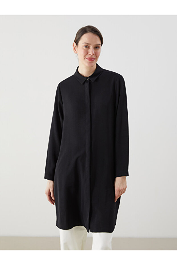 Dobby Women's Shirt Tunic