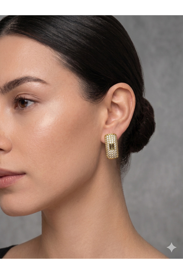 26vpk02 - full tour stone earrings