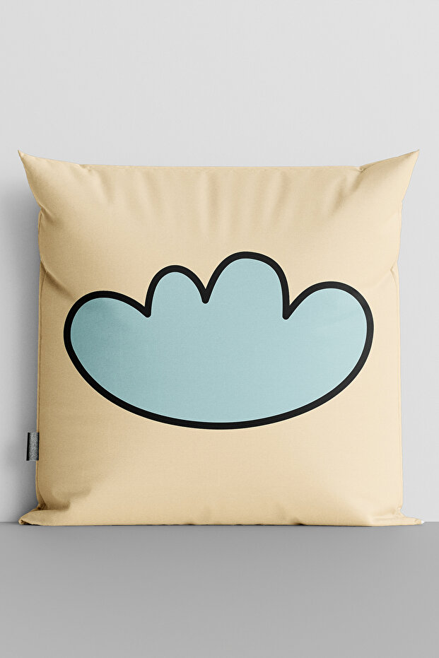 غطاء وسادة مطبوع رقميًا على الوجهين من Popart Cloud - 242