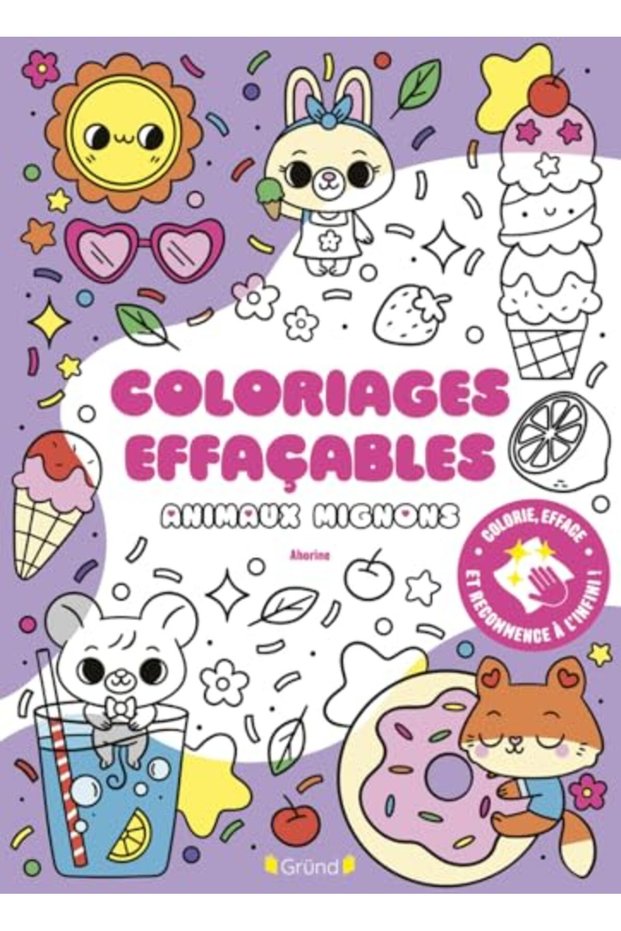Coloriages Effacables Animaux Mignons