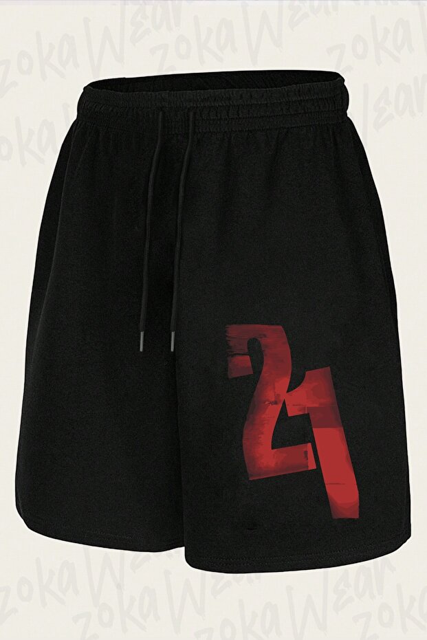 Unisex 21 Grams Design Printed Shorts