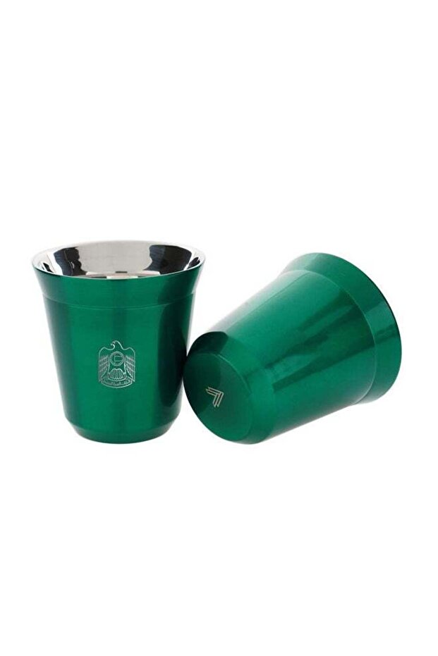 ROVATTI 2-Piece Set Pola UAE Stainless Steel Green 175ml