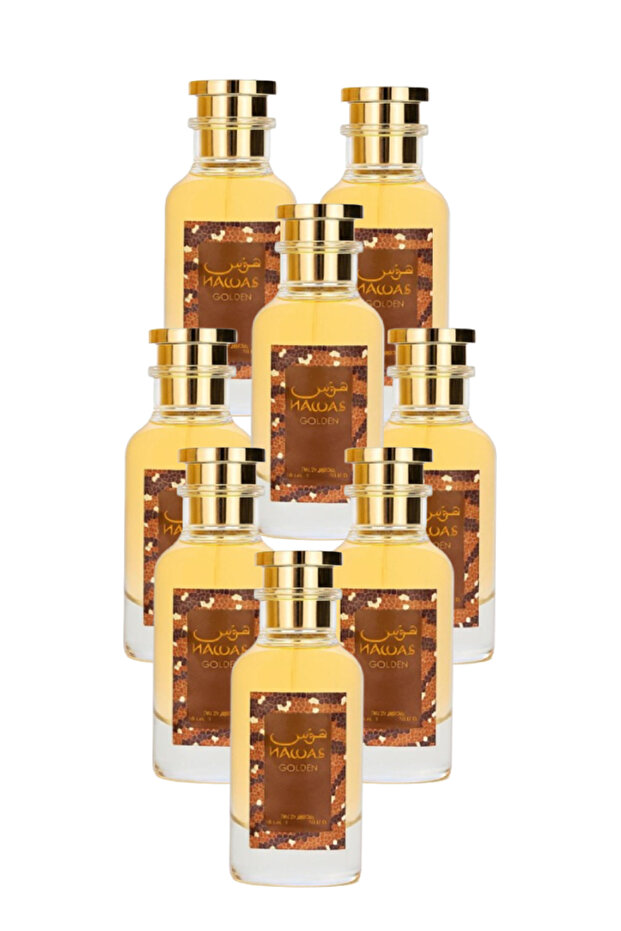 8 قطع عطر ذهبي 100 مل